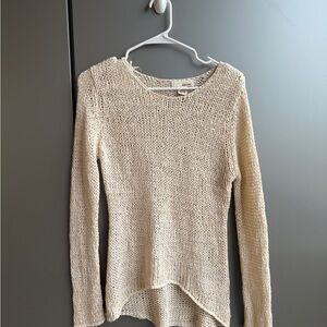 Sans Souci Cream Knit Sweater